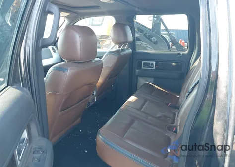 2013 Ford F-150 Platinum из США, поврежденный, VIN 1FTFW1ET3DFB29872